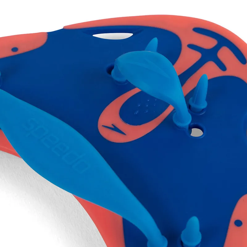 Speedo Biofuse Finger Paddle Orange/Blue-3